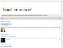 Tablet Screenshot of fooditerranean.com